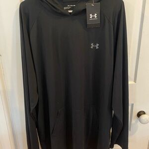 Under Armour Black Sweatshirt with Long Sleeves and Crew Neck